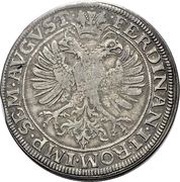 1 Thaler "St. Georgestaler" - George IV, Germany, 1622 reverse image