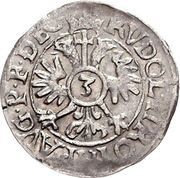 3 Kreuzers - Balthasar of Dernbach, Germany, 1602-1606 reverse image