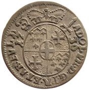 1 Groschen - Adolph of Dalberg obverse image