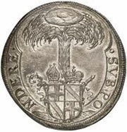 1 Thaler - Bernhard Gustav of Baden-Durlach obverse image