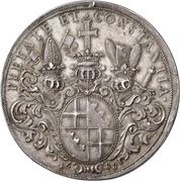 1 Thaler - Placidus of Droste, Germany, 1688 reverse image