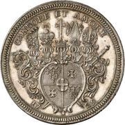 1 Thaler - Adolph of Dalberg, Germany, 1729 reverse image