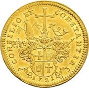 1 Ducat - Constantine of Buttlar, Germany, 1715-1726 reverse image