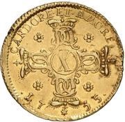 1 Carolin - Adolph of Dalberg, Germany, 1735 reverse image