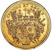 8 Ducats - Adolph of Dalberg, Germany, 1729 reverse image