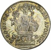 10 Kreuzers - Henry VIII of Bibra obverse image