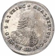 ⅙ Thaler - Adalbert II of Walderdorff obverse image