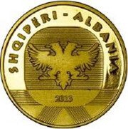 50 Lekë Albanian League of Prizren, Albania, 2013 reverse image