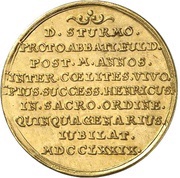 1 Ducat - Henry VIII of Bibra, Germany, 1779 reverse image