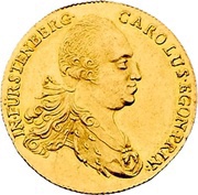 1 Ducat - Charles Egon I Celtic-gold ducat obverse image