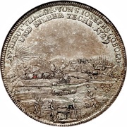 1 Thaler - Joseph William Ernest, Germany, 1729 reverse image