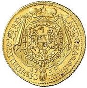 1 Ducat - Joseph William Ernest Eule Ausbeute, Germany, 1750-1754 reverse image