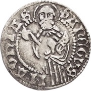 1 Groschen Matthiasgroschen, Germany, 1470-1540 reverse image