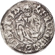 1 Groschen Matthiasgroschen, Germany, 1490 reverse image
