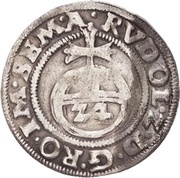 1 Groschen, Germany, 1581-1596 reverse image