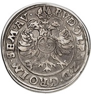 ½ Thaler, Germany, 1581 reverse image