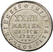 24 Mariengroschen, Germany, 1727 reverse image