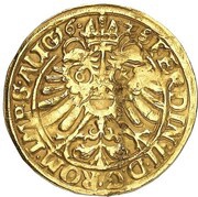 1 Goldgulden, Germany, 1628 reverse image