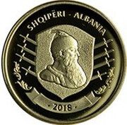50 Lekë Gjergj Kastrioti Skënderbeu reverse image