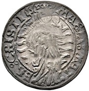1 Mariengroschen, Germany, 1538-1554 reverse image