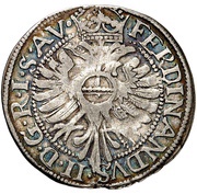 ¼ Thaler, Germany, 1627 reverse image