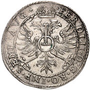 1 Thaler, Germany, 1625 reverse image