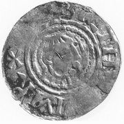 Denier - Burchard I reverse image