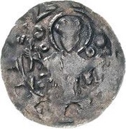 Denier - Reinhard of Blankenburg, Germany, 1106-1123 reverse image