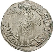 Groschen - Albert of Brandenburg, Germany, 1514-1526 reverse image