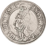 Thaler - Albert of Brandenburg, Germany, 1525-1526 reverse image