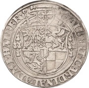 Thaler - Albert of Brandenburg obverse image