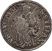Thaler - Albert of Brandenburg, Germany, 1544-1545 reverse image