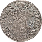 1 Groschen, Germany, 1542-1550 reverse image
