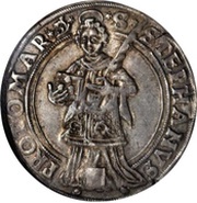 1 Thaler, Germany, 1629 reverse image