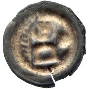 1 Pfennig "Sargpfennig", Germany, 1363-1500 reverse image