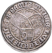 ½ Mark, Germany, 1506 reverse image
