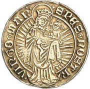 ⅔ Mark, Germany, 1505 reverse image