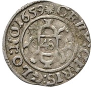 1 Schilling, Germany, 1639-1660 reverse image