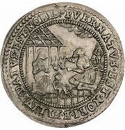 ¼ Thaler Schautaler, Germany, 1606-1619 reverse image