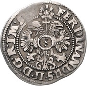 ¼ Thaler, Germany, 1620-1622 reverse image