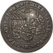 ¼ Thaler Schautaler, Germany, 1635-1668 reverse image