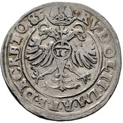 ½ Thaler, Germany, 1585-1586 reverse image