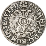 ½ Thaler, Germany, 1619 reverse image