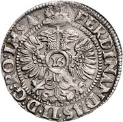 ½ Thaler, Germany, 1620-1629 reverse image