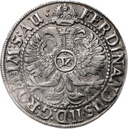 ½ Thaler, Germany, 1621-1636 reverse image