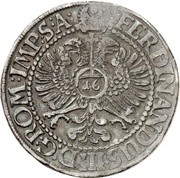 ½ Thaler, Germany, 1638-1645 reverse image