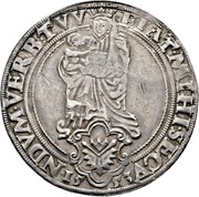 1 Thaler, Germany, 1553-1566 reverse image