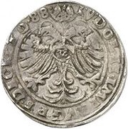 1 Thaler, Germany, 1588 reverse image