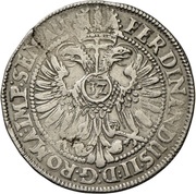 1 Thaler, Germany, 1619-1625 reverse image