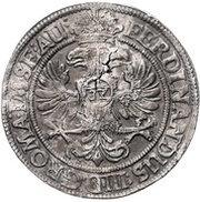 1 Thaler, Germany, 1637-1646 reverse image